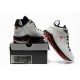 Chaussures jordan melo m8 femme blanc noir rouge