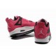 air jordan 4 femmes rose noir blanc