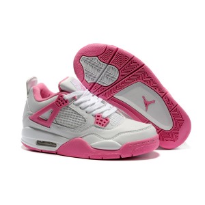 jordan 4 retro femme blanc rose