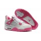 jordan 4 retro femme blanc rose