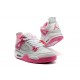 jordan 4 retro femme blanc rose