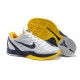 nike kobe 6 blanc marine jaune