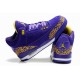 air jordan nike 3 femme noir violet en daim