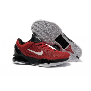 nike zoom kobe 7 femme rouge noir blanc