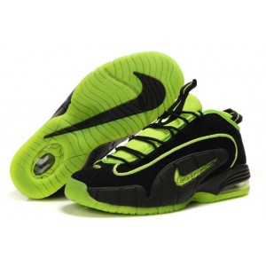 chaussure penny 1 Highlighter noir vert