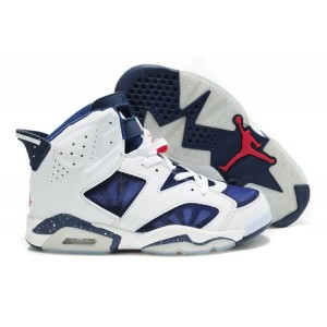 air jordan 6 olympic 2012 blanc marine bleu en tissu