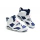 air jordan 6 olympic 2012 blanc marine bleu en tissu