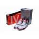 Air Jordan IV Retro Blanc rouge