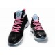 chaussure basketball fly wade noir blanc rose