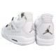 Basket Jordan 4 blanc et vert