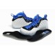 nike foamposite 1 blanc noir bleu