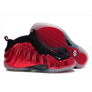 nike foamposite hardaway 1 rouge noir