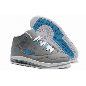 nike air jordan jumpman loup gris bleu blanc